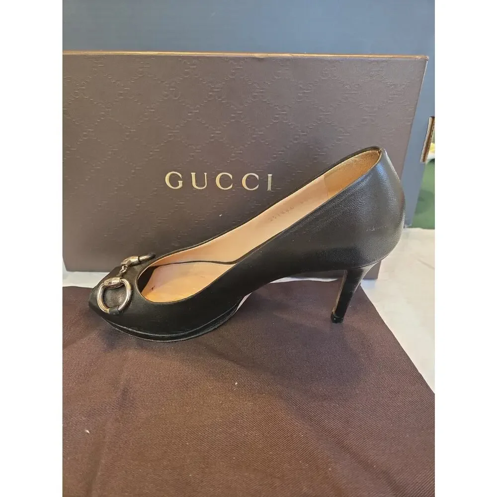 gucci heels 38.5